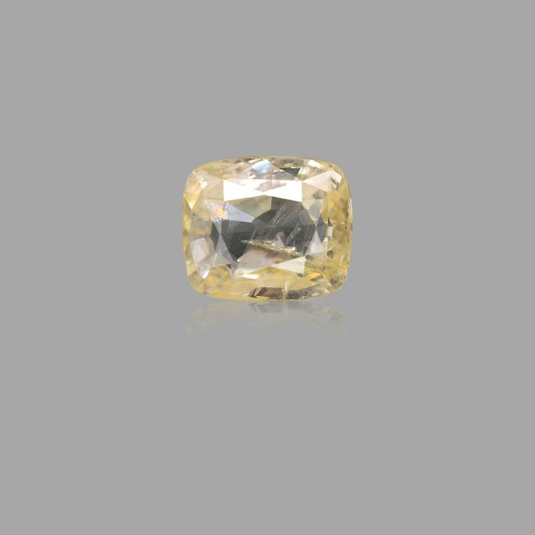 d0525-rgw-puk-156-1 5.52 Carats Yellow Sapphire ( 6.13 Ratti Pukhraj ) - Image 1