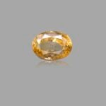 4.11 Carats Yellow Sapphire ( 4.57 Ratti Pukhraj )