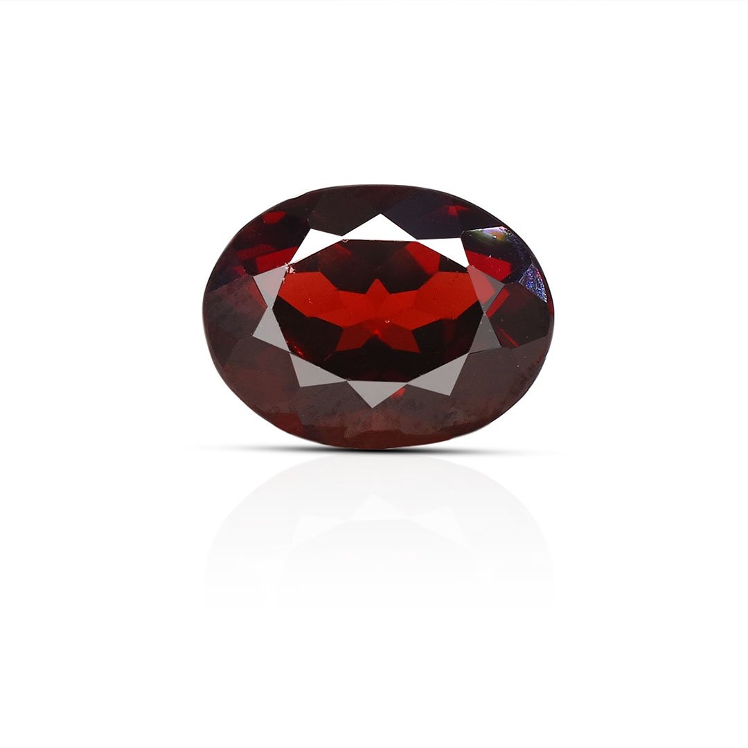 d0526-rg-grnt-01-1 3.43 carats Red Garnet ( 3.81 ratti Tamda ) - Image 1