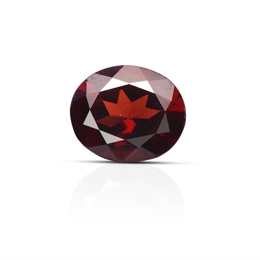 d0526-rg-grnt-06-1 4.93 carats Red Garnet ( 5.48 ratti Tamda ) - Image 1