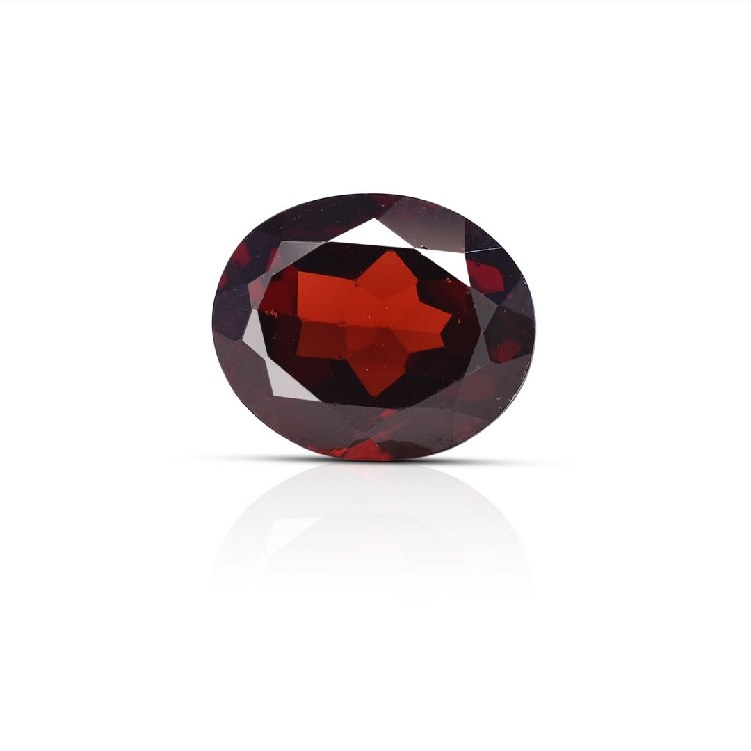 d0526-rg-grnt-07-1 4.93 carats Red Garnet ( 5.48 ratti Tamda ) - Image 1