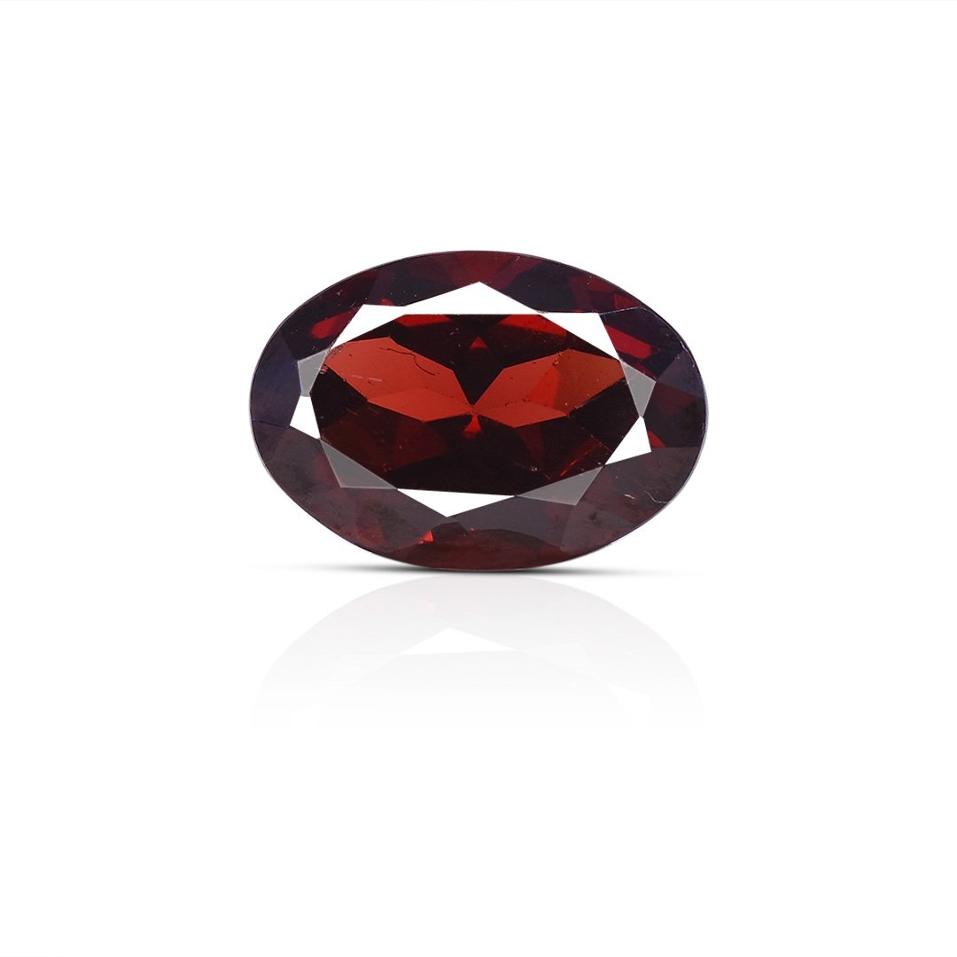 d0526-rg-grnt-08-1 4.98 carats Red Garnet ( 5.53 ratti Tamda ) - Image 1