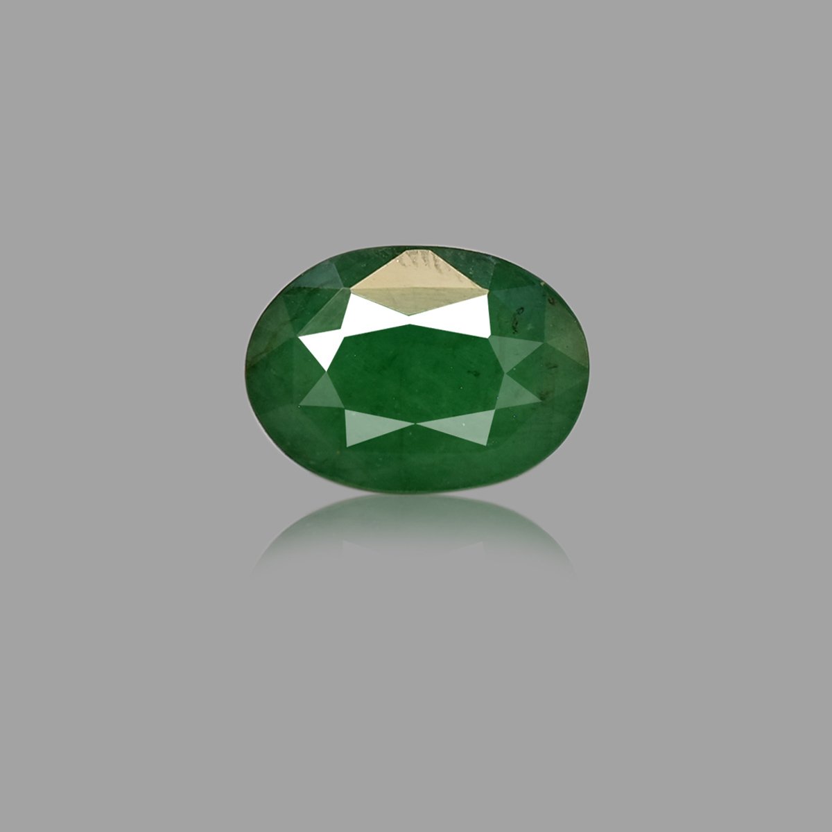 d0825-rg-em-223-1 7.43 Carats Emerald ( 8.26 Ratti Panna ) - Image 1