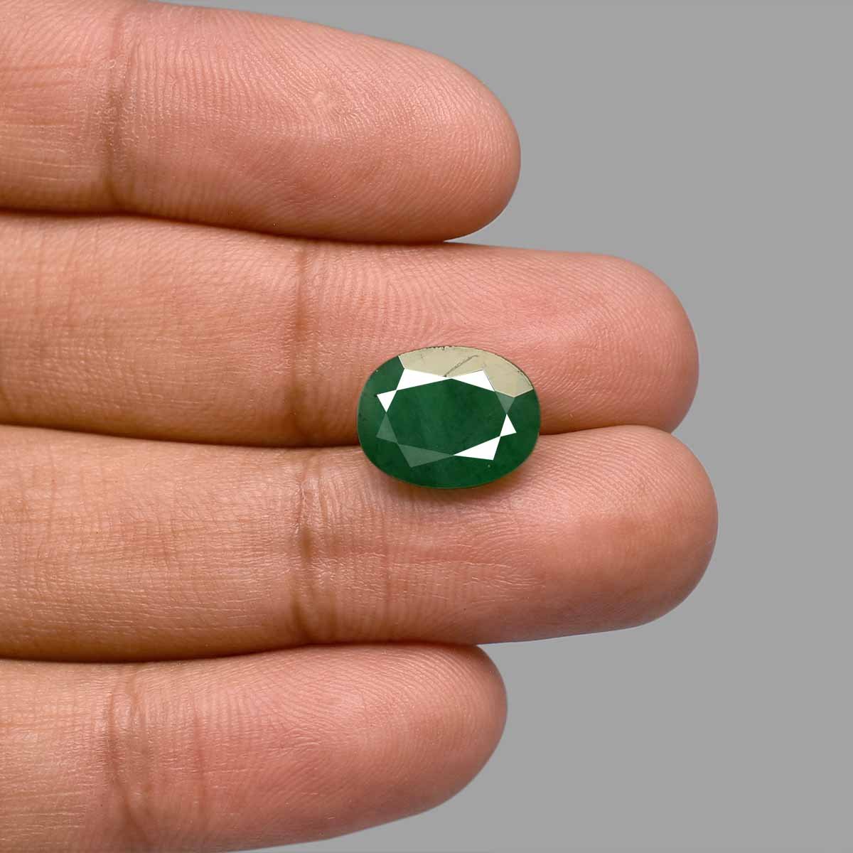 d0825-rg-em-243-5 7.65 Carats Emerald ( 8.5 Ratti Panna ) - Image 5