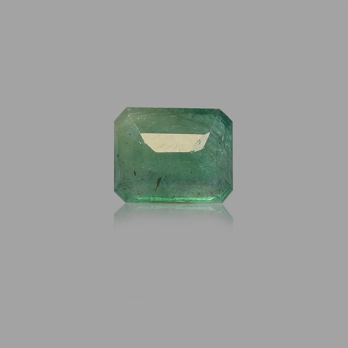 d0825-rg-em-281-2 4.99 Carats Emerald ( 5.48 Ratti Panna ) - Image 2
