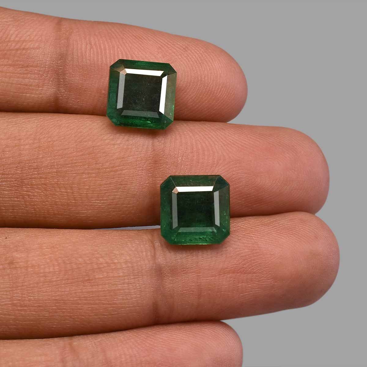 d0825-rg-em-306-4 14.37 Carats Emerald ( 15.97 Ratti Panna ) - Image 4