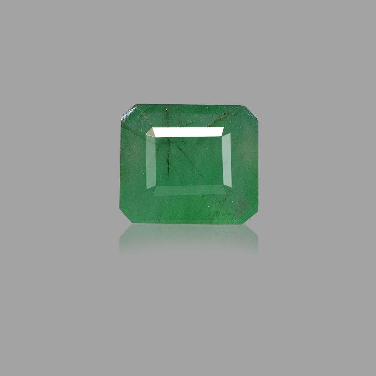 d0825-rg-em-380-1 7.33 Carats Emerald ( 8.14 Ratti Panna ) - Image 1