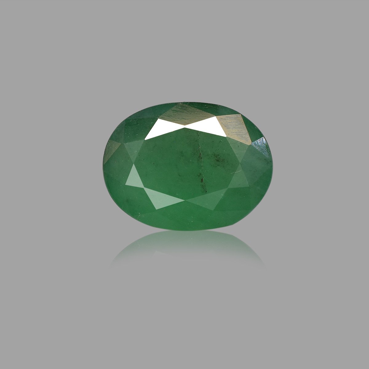 d0825-rg-em-391-1 8.49 Carats Emerald ( 9.43 Ratti Panna ) - Image 1
