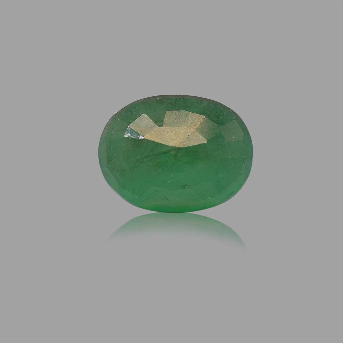 d0825-rg-em-391-2 8.49 Carats Emerald ( 9.43 Ratti Panna ) - Image 2