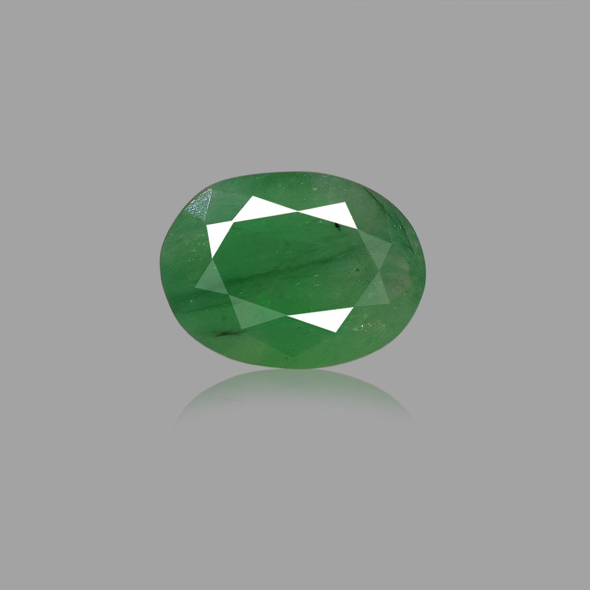 d0825-rg-em-396-1 6.78 Carats Emerald ( 7.53 Ratti Panna ) - Image 1