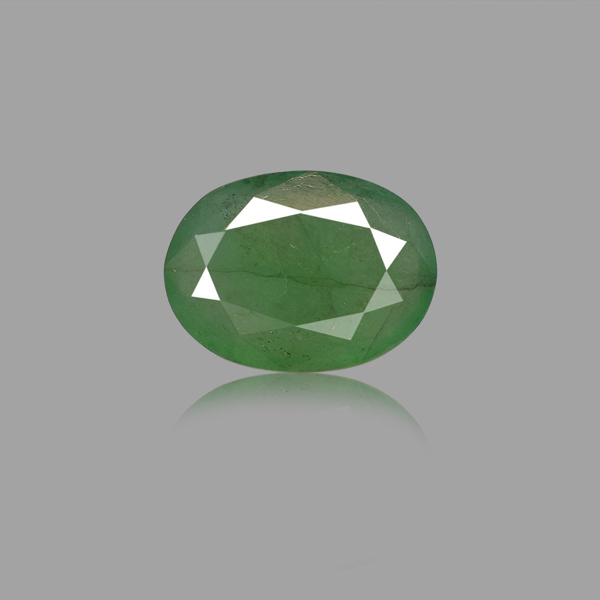 d0825-rg-em-430-1 5.86 Carats Emerald ( 6.51 Ratti Panna ) - Image 1