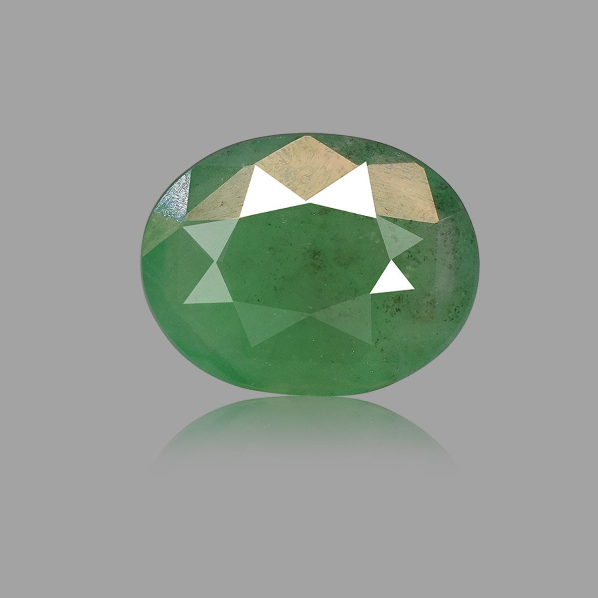 d0825-rg-em-465-1 5.75 Carats Emerald ( 6.39 Ratti Panna ) - Image 1