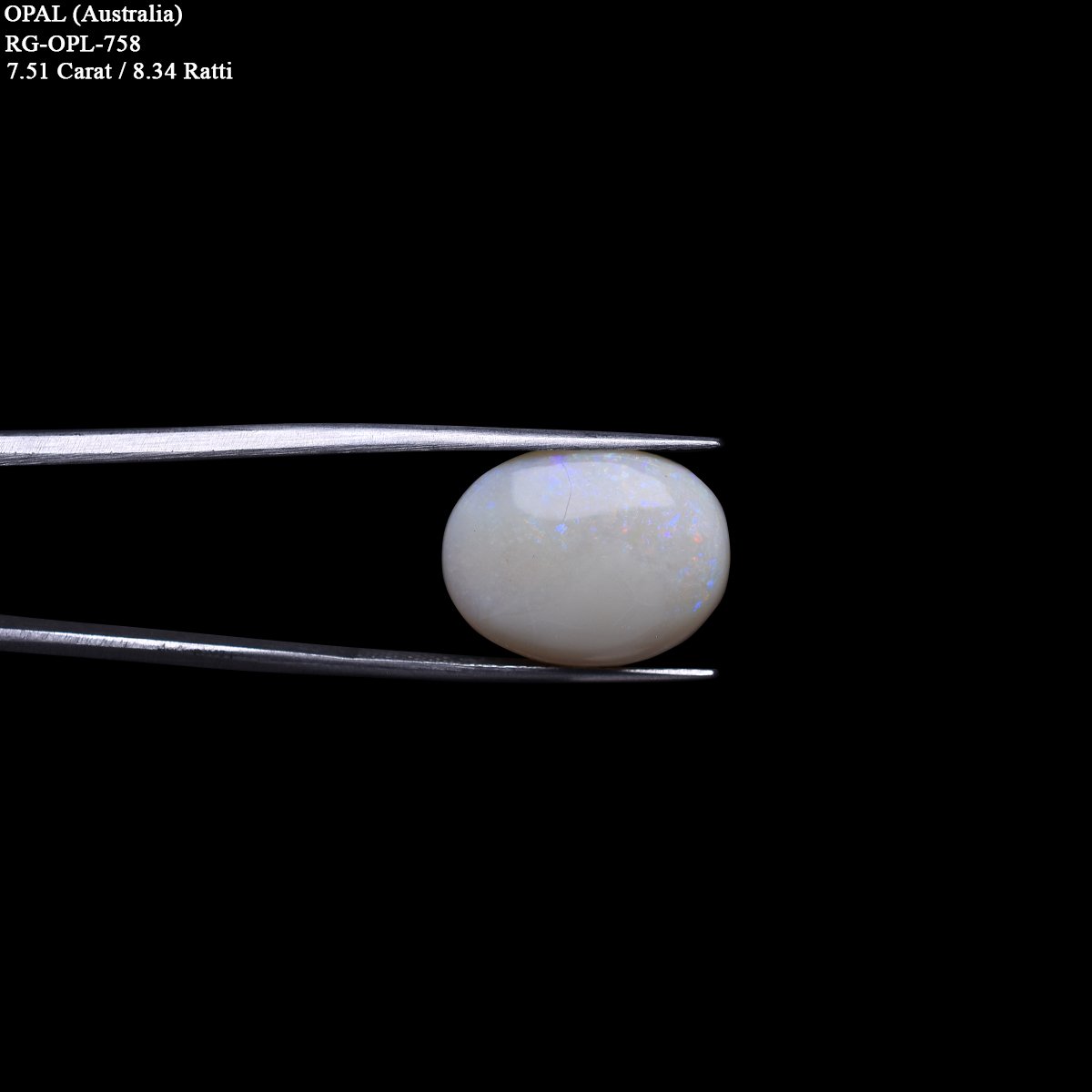 d0825-rg-opl-758-3 7.51 carats Opal ( 8.34 ratti Dudhiya Patthar ) - Image 3