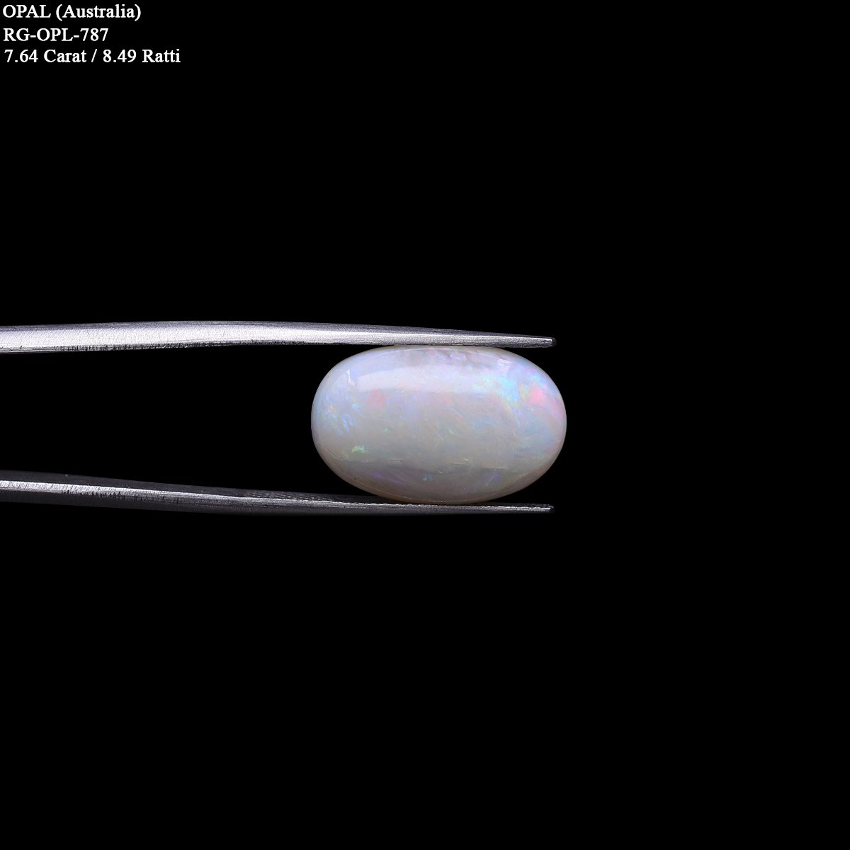 d0825-rg-opl-787-3 7.64 carats Opal ( 8.49 ratti Dudhiya Patthar ) - Image 3