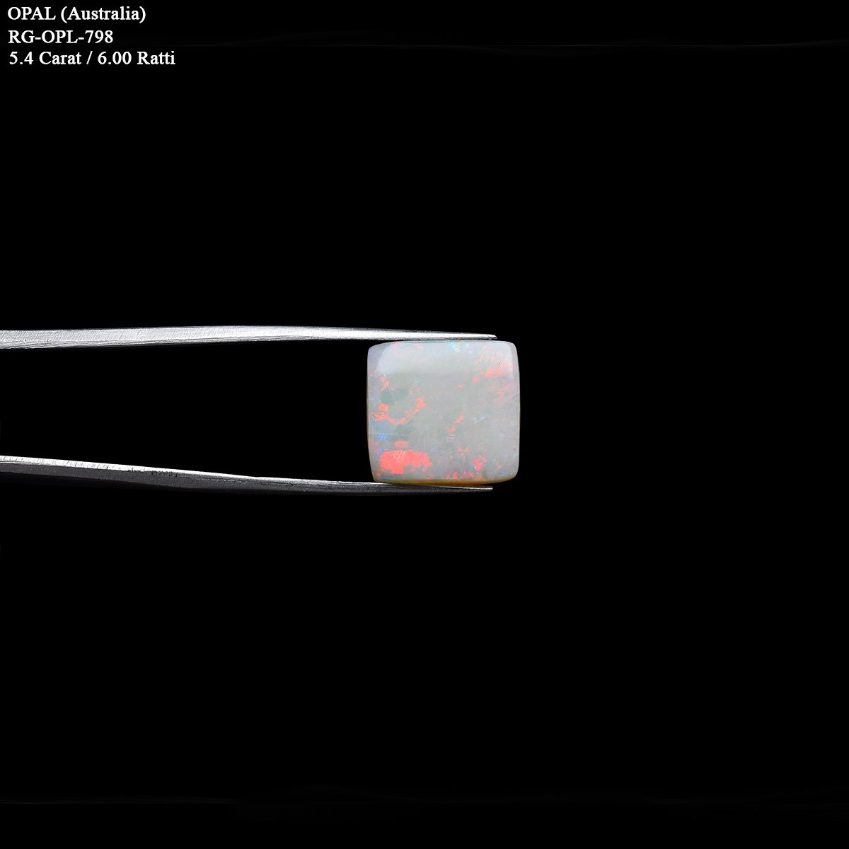 d0825-rg-opl-798-3 5.4 carats Opal ( 6 ratti Dudhiya Patthar ) - Image 3