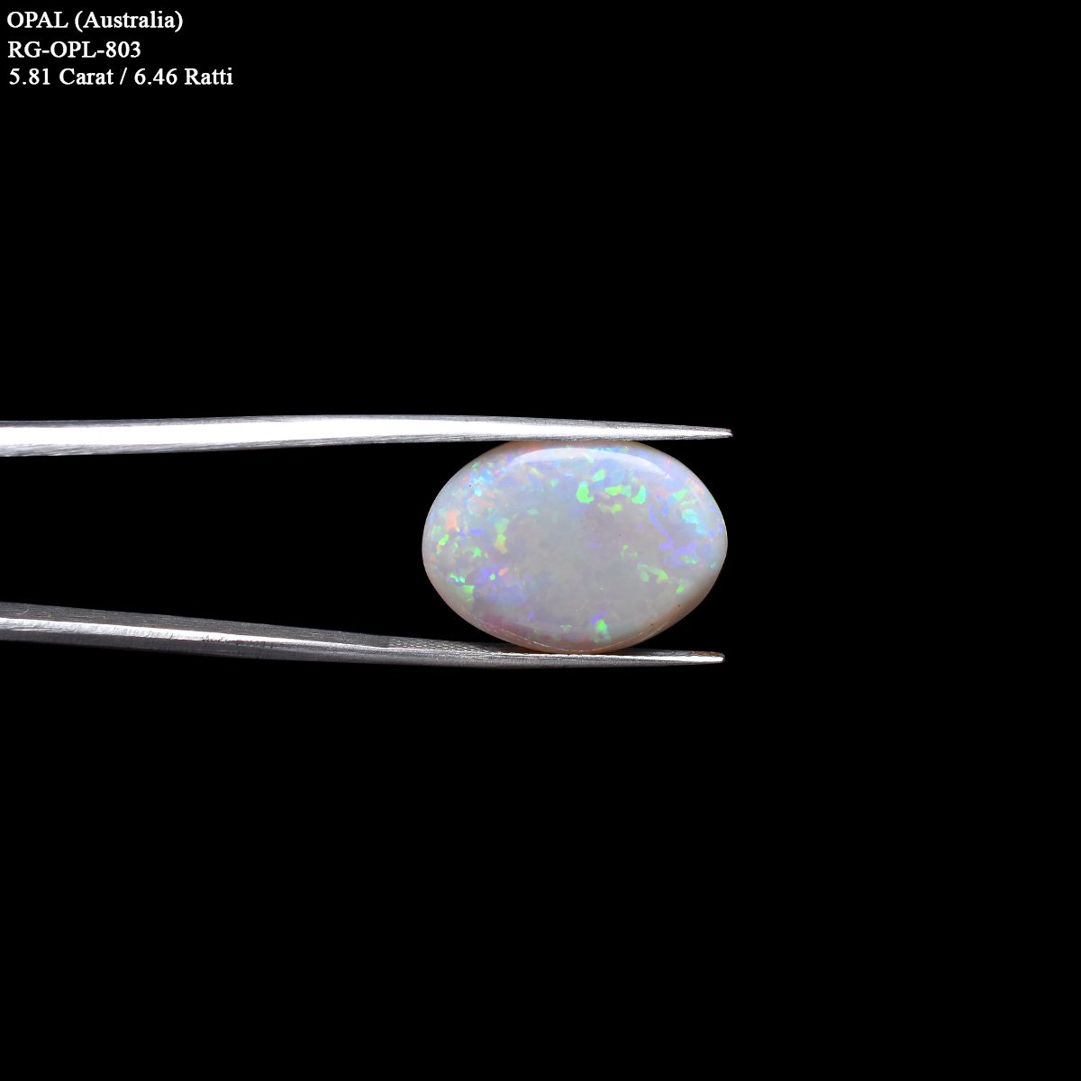 d0825-rg-opl-803-3 5.81 carats Opal ( 6.46 ratti Dudhiya Patthar ) - Image 3