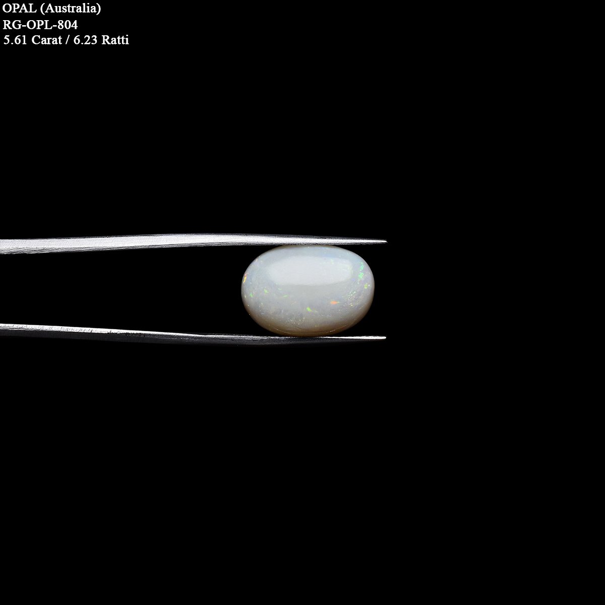 d0825-rg-opl-804-3 5.61 carats Opal ( 6.23 ratti Dudhiya Patthar ) - Image 3