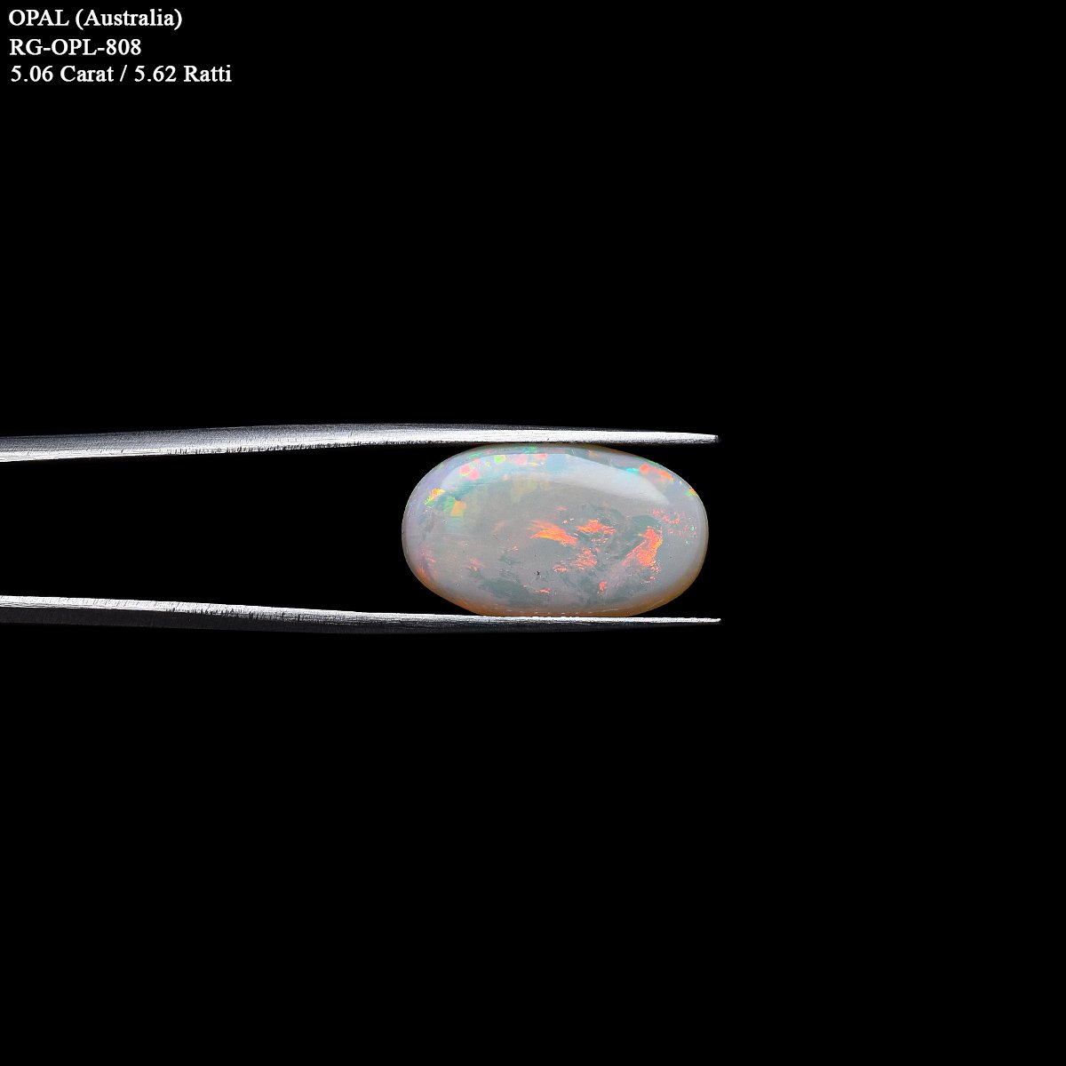 d0825-rg-opl-808-3 5.06 carats Opal ( 5.62 ratti Dudhiya Patthar ) - Image 3
