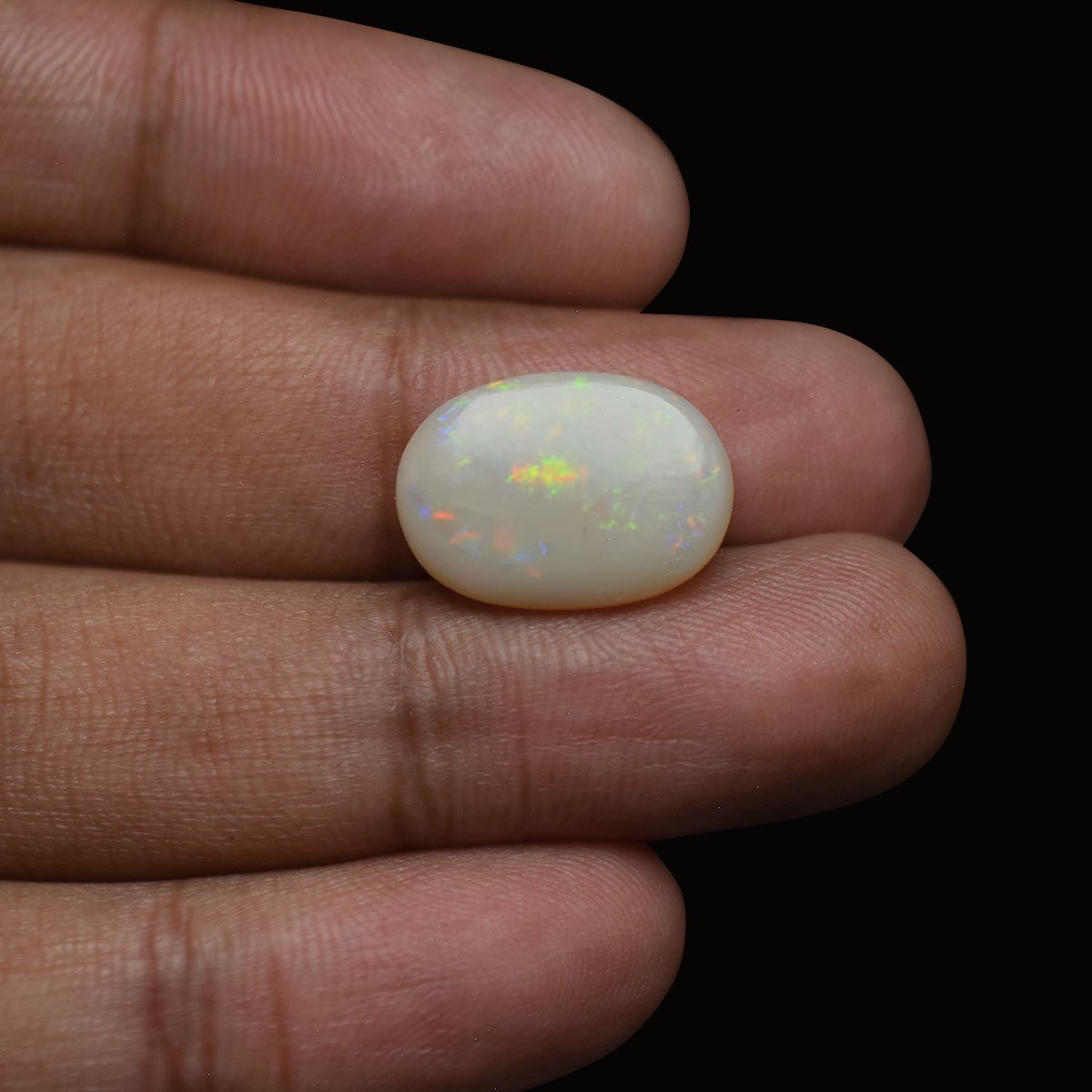 d0825-rg-opl-868-4 8.1 carats Opal ( 9 ratti Dudhiya Patthar ) - Image 4