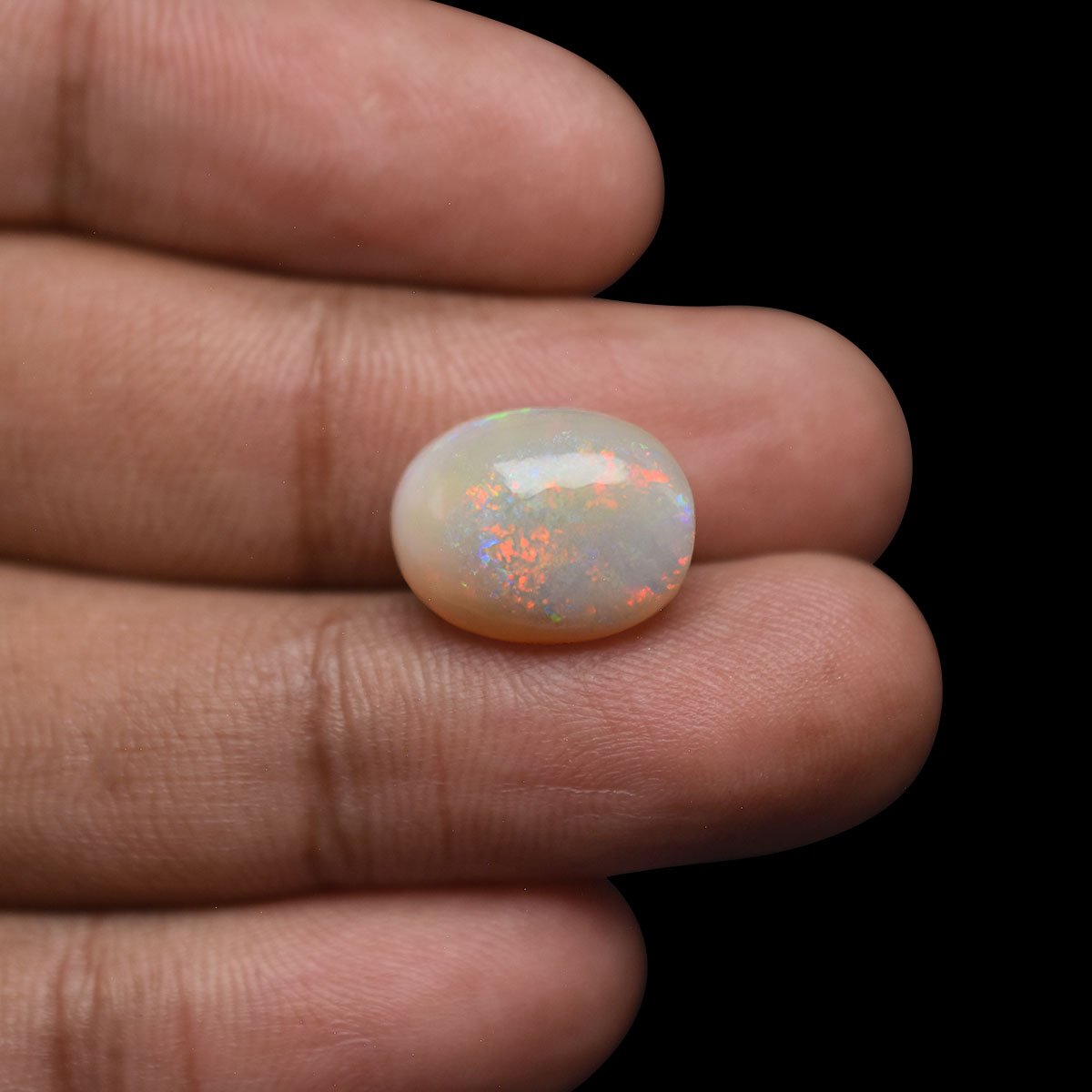 d0825-rg-opl-876-4 7.58 carats Opal ( 8.42 ratti Dudhiya Patthar ) - Image 4