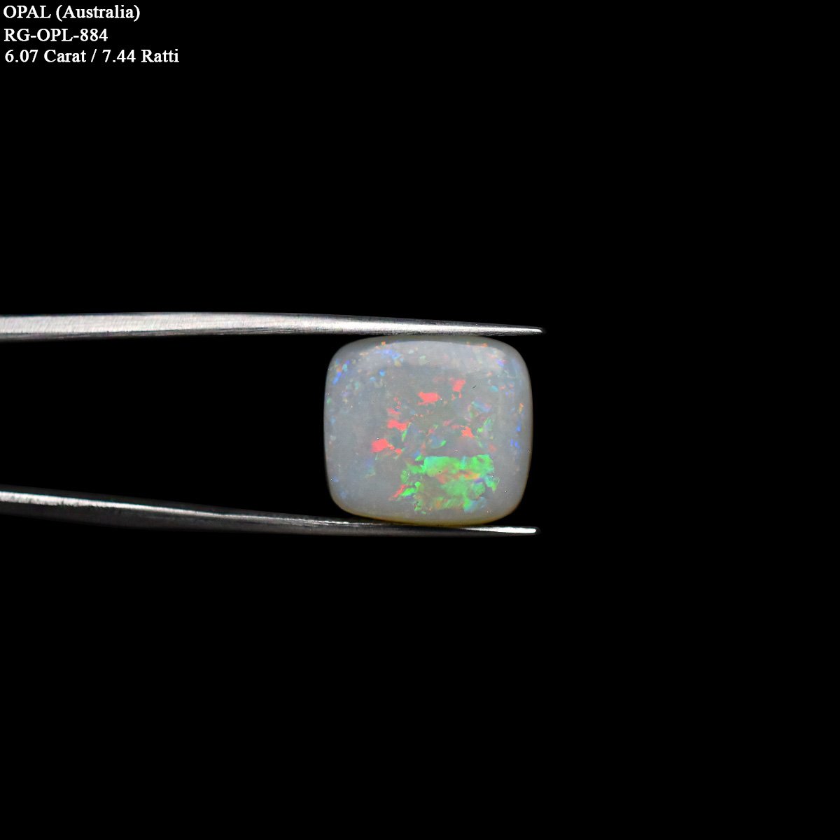 d0825-rg-opl-884-3 6.7 carats Opal ( 7.44 ratti Dudhiya Patthar ) - Image 3