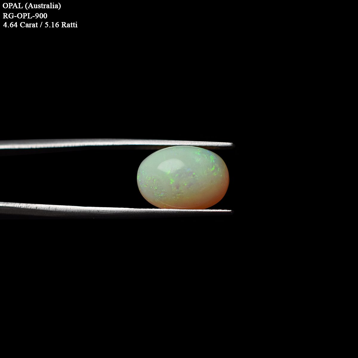 d0825-rg-opl-900-3 4.64 carats Opal ( 5.16 ratti Dudhiya Patthar ) - Image 3