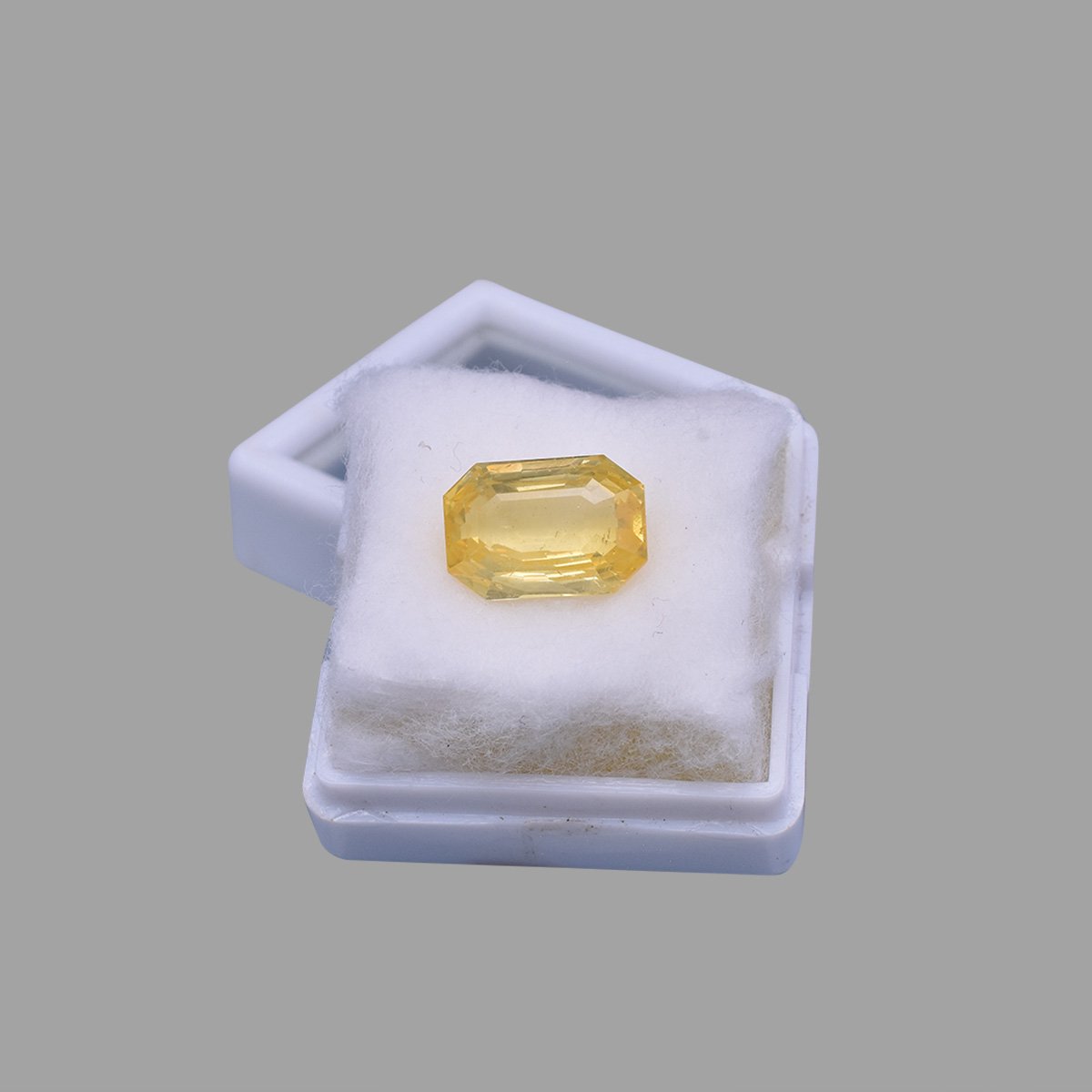 d0825-rgw-h-puk-3013-6 6.42 carats Yellow Sapphire  ( 7.13 Ratti Pukhraj ) - Image 6