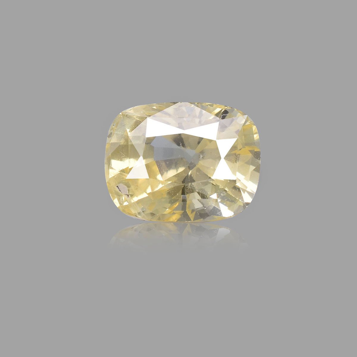 d0825-rgw-h-puk-3014-1 5.76 carats Yellow Sapphire  ( 6.4 Ratti Pukhraj ) - Image 1