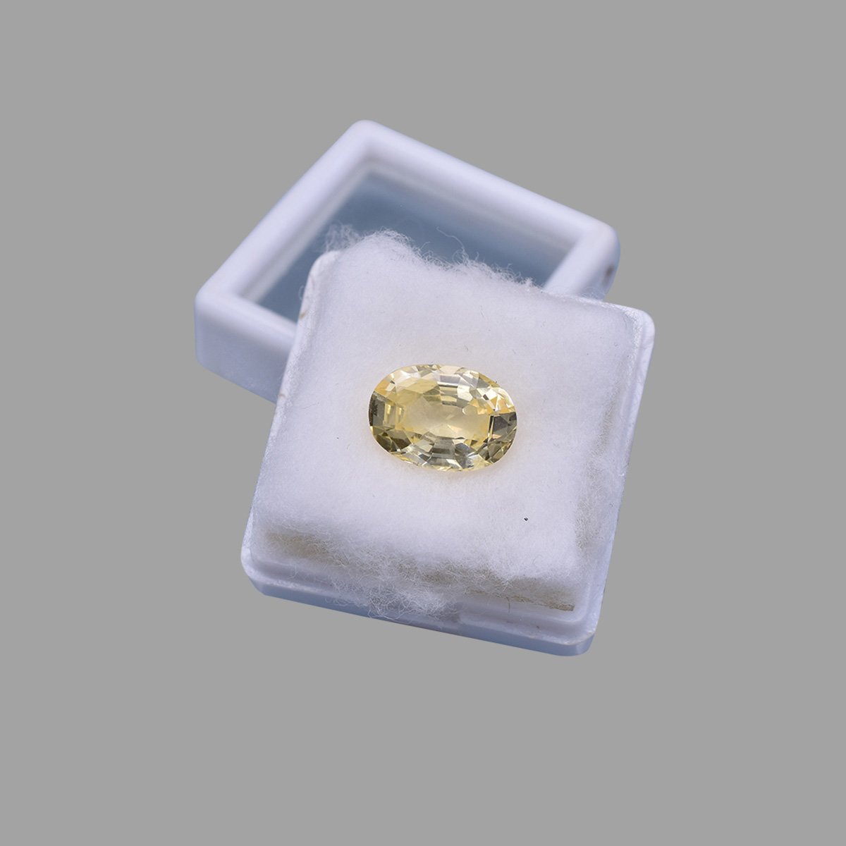 d0825-rgw-h-puk-3028-6 5.01 carats Yellow Sapphire  ( 5.57 Ratti Pukhraj ) - Image 6
