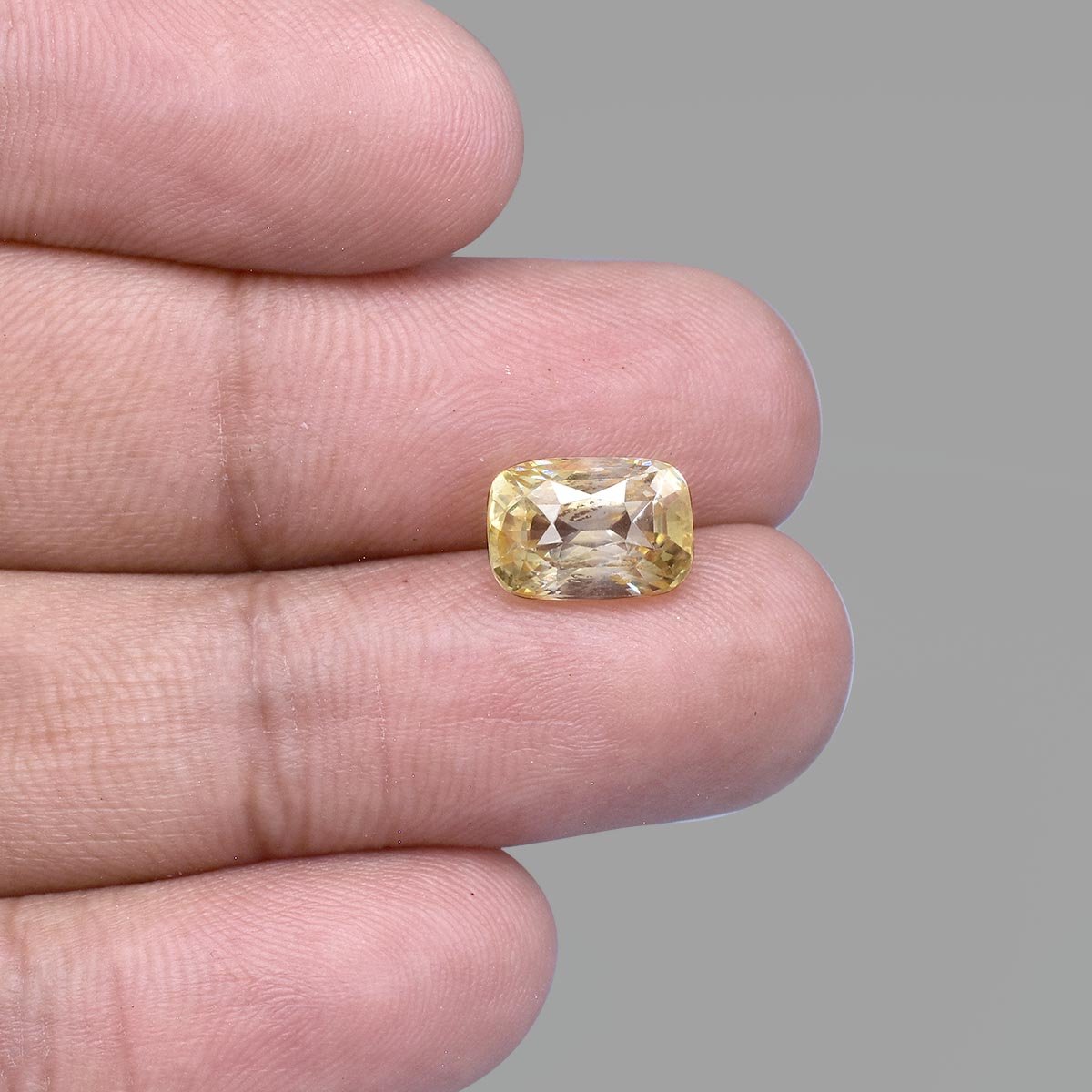 d0825-rgw-h-puk-3034-5 5.43 carats Yellow Sapphire  ( 6.03 Ratti Pukhraj ) - Image 5