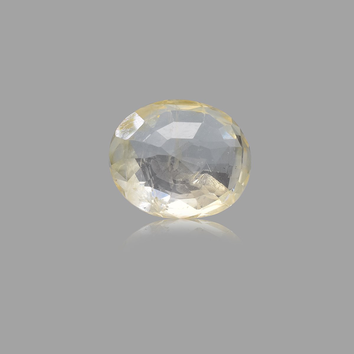 d0825-rgw-h-puk-3056-2 5.4 carats Yellow Sapphire  ( 6 Ratti Pukhraj ) - Image 2