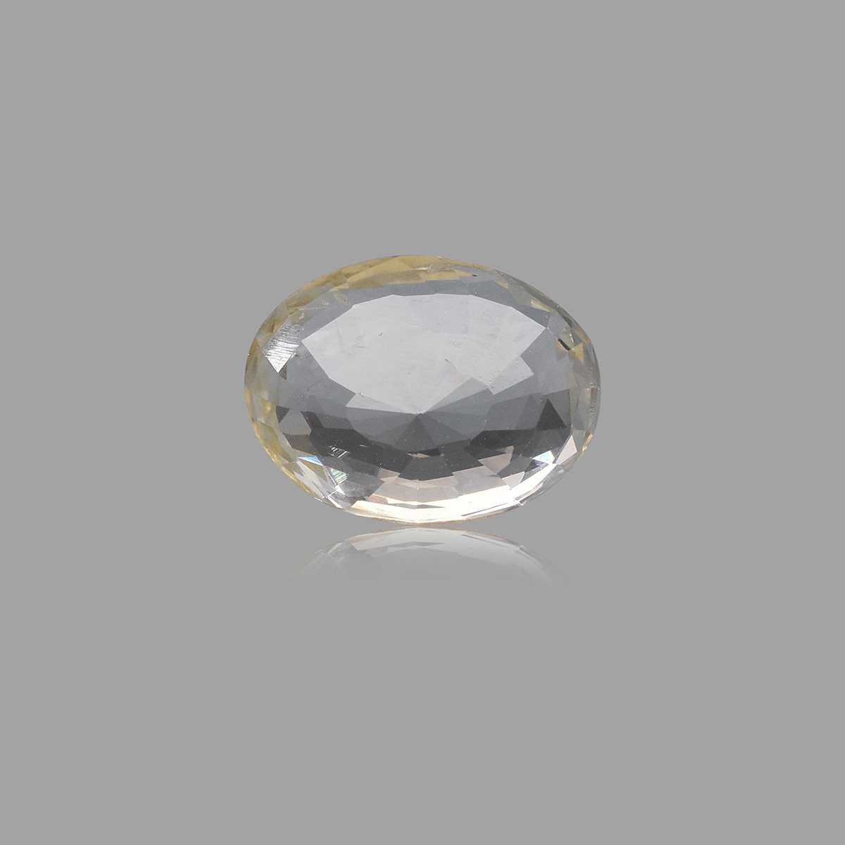 d0825-rgw-h-puk-3058-2 4.9 carats Yellow Sapphire  ( 5.44 Ratti Pukhraj ) - Image 2