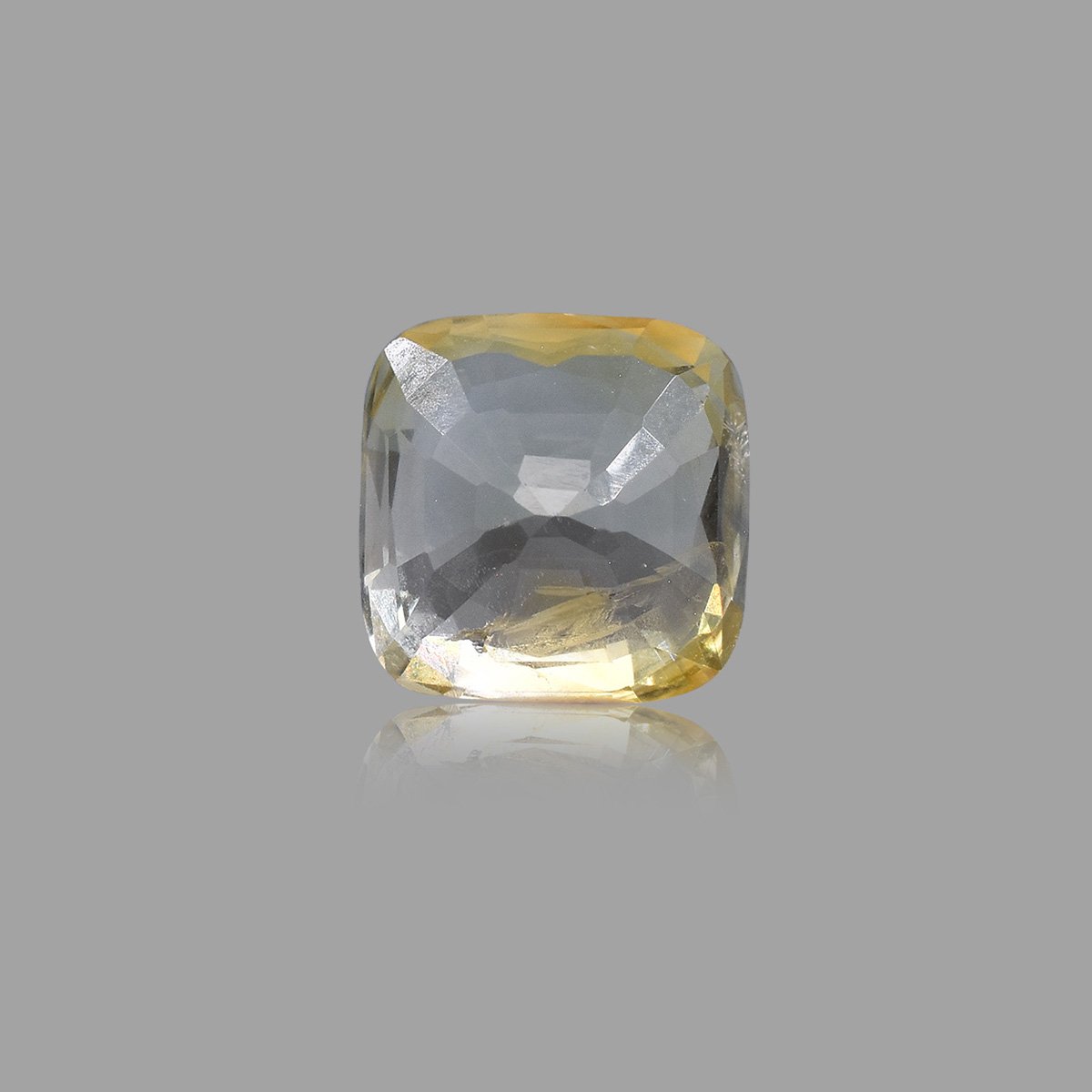 d0825-rgw-h-puk-3067-2 5.01 carats Yellow Sapphire  ( 5.57 Ratti Pukhraj ) - Image 2