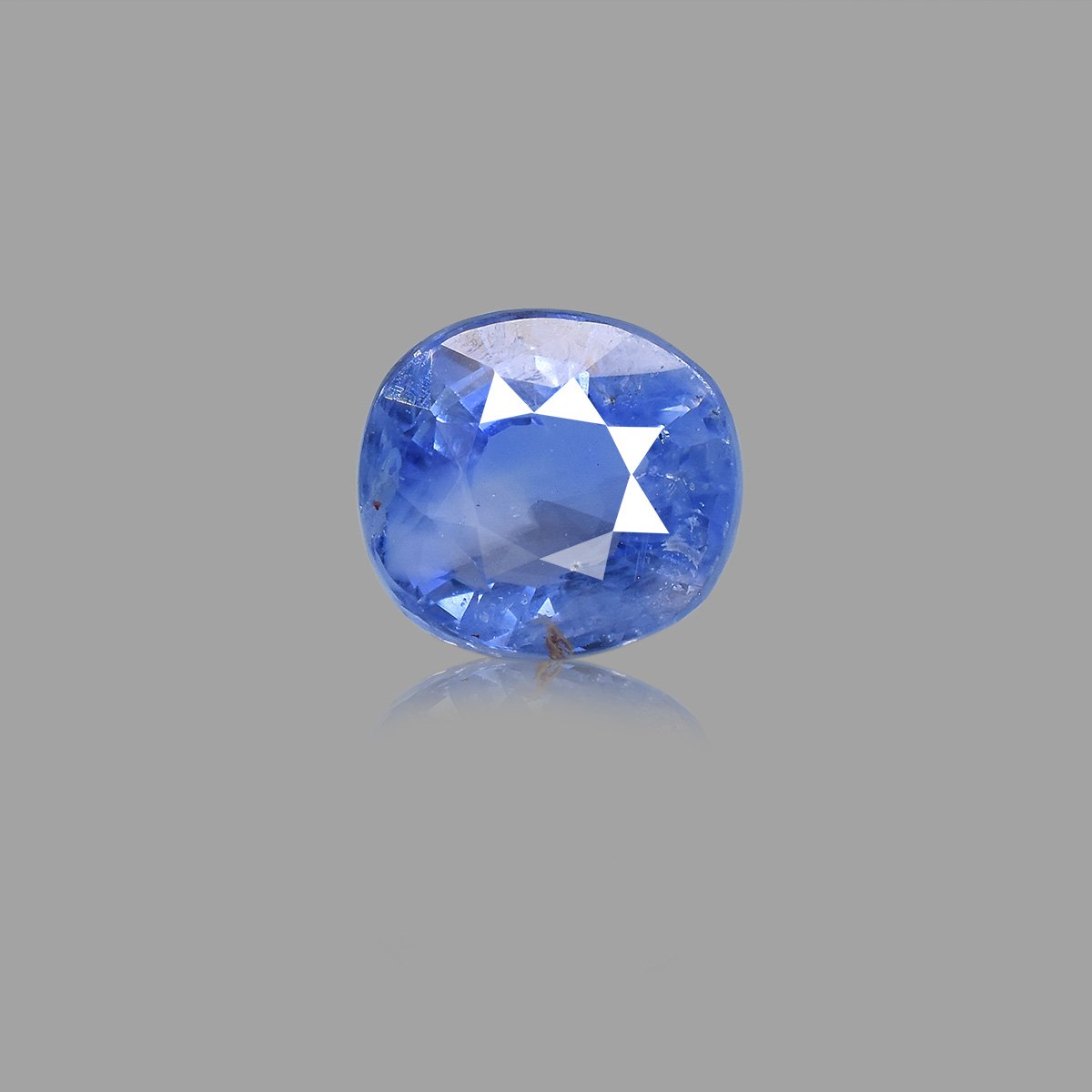 d0825-rgw-n-643-1 5.73 carats Blue Sapphire ( 6.37 ratti Neelam ) - Image 1