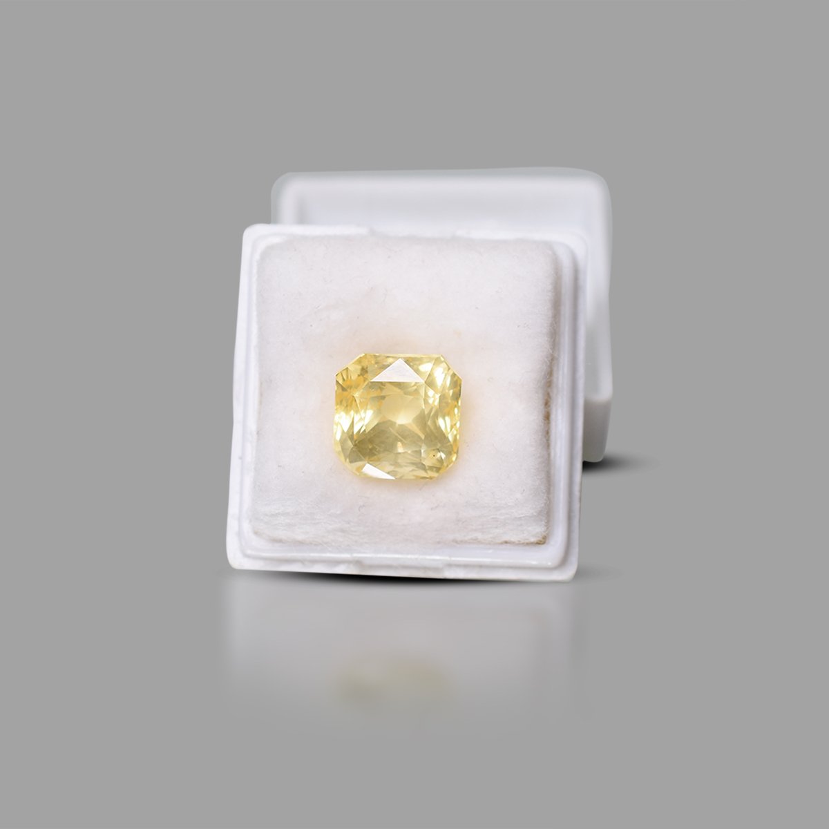 d0825-rgw-puk-341-6 9.14 carats Yellow Sapphire  ( 10.16 Ratti Pukhraj ) - Image 6