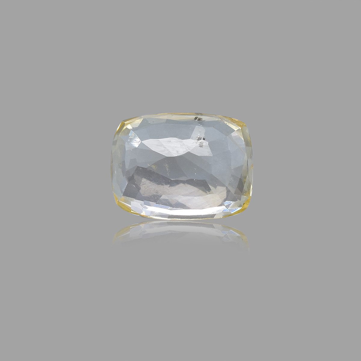 d0825-rgw-puk-640-4 5.66 carats Yellow Sapphire  ( 6.29 Ratti Pukhraj ) - Image 4