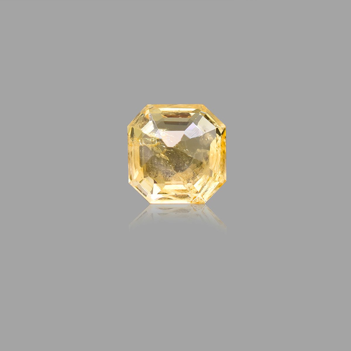 d0825-rgw-w-puk-3807-2 5.46 carats Yellow Sapphire  ( 6.07 Ratti Pukhraj ) - Image 2