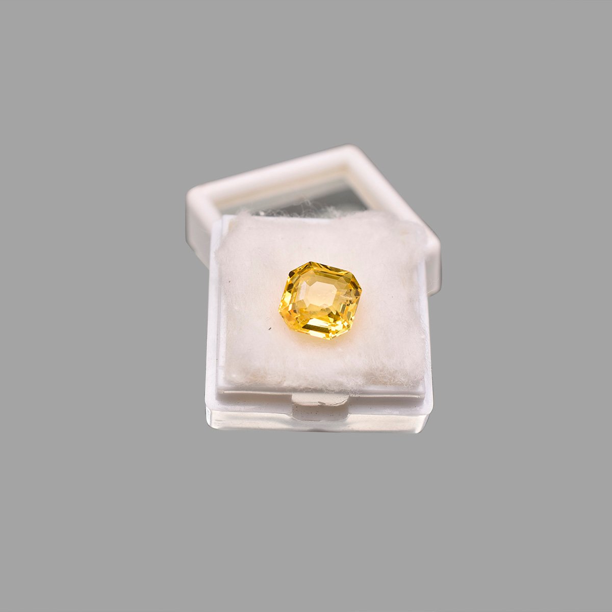 d0825-rgw-w-puk-3807-6 5.46 carats Yellow Sapphire  ( 6.07 Ratti Pukhraj ) - Image 6