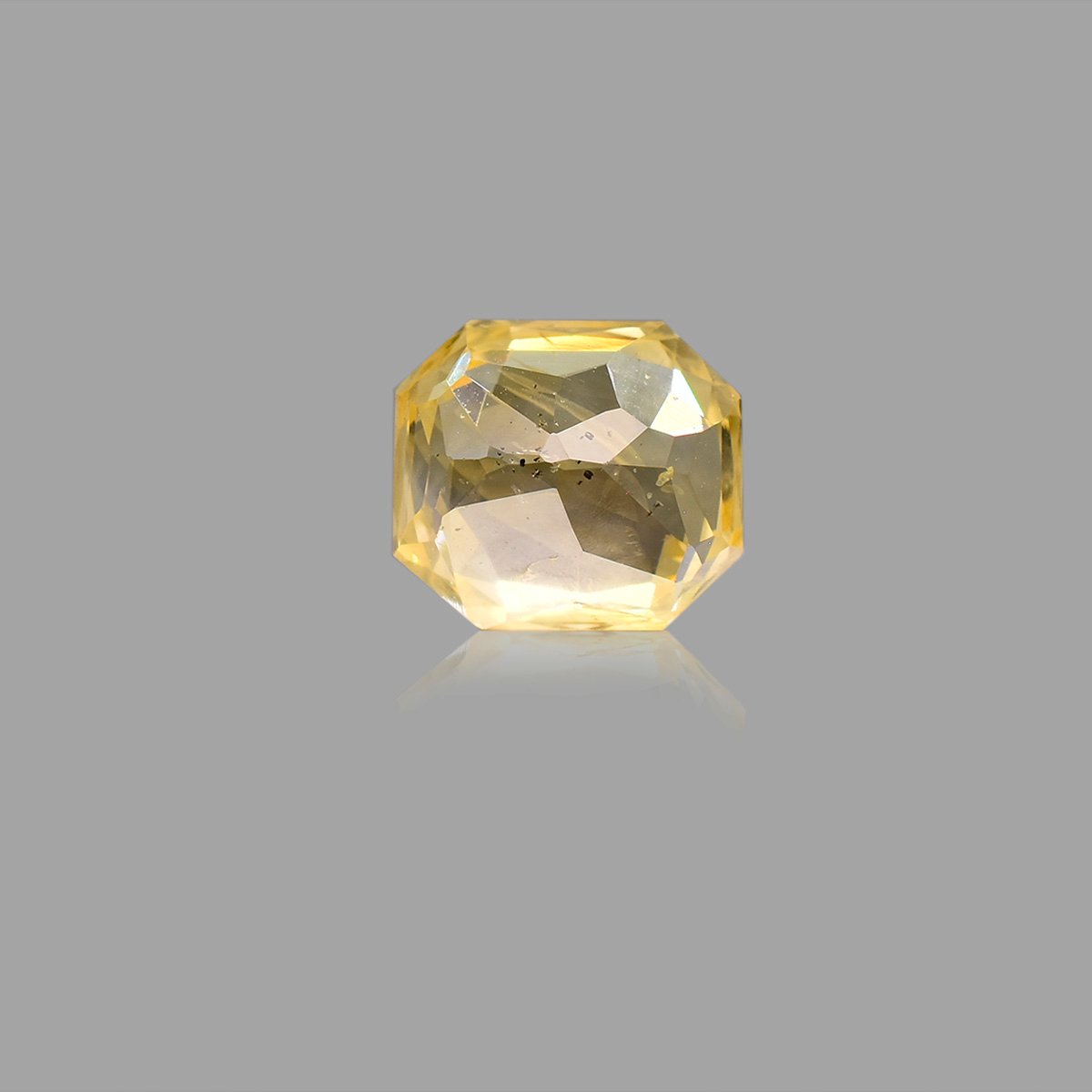 d0825-rgw-w-puk-3808-2 4.99 carats Yellow Sapphire  ( 5.54 Ratti Pukhraj ) - Image 2