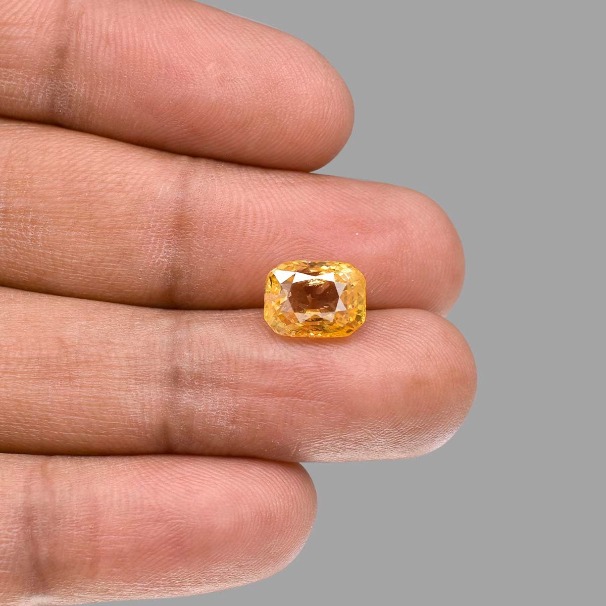 d0825-rgw-w-puk-3811-5 6.51 carats Yellow Sapphire  ( 7.23 Ratti Pukhraj ) - Image 5