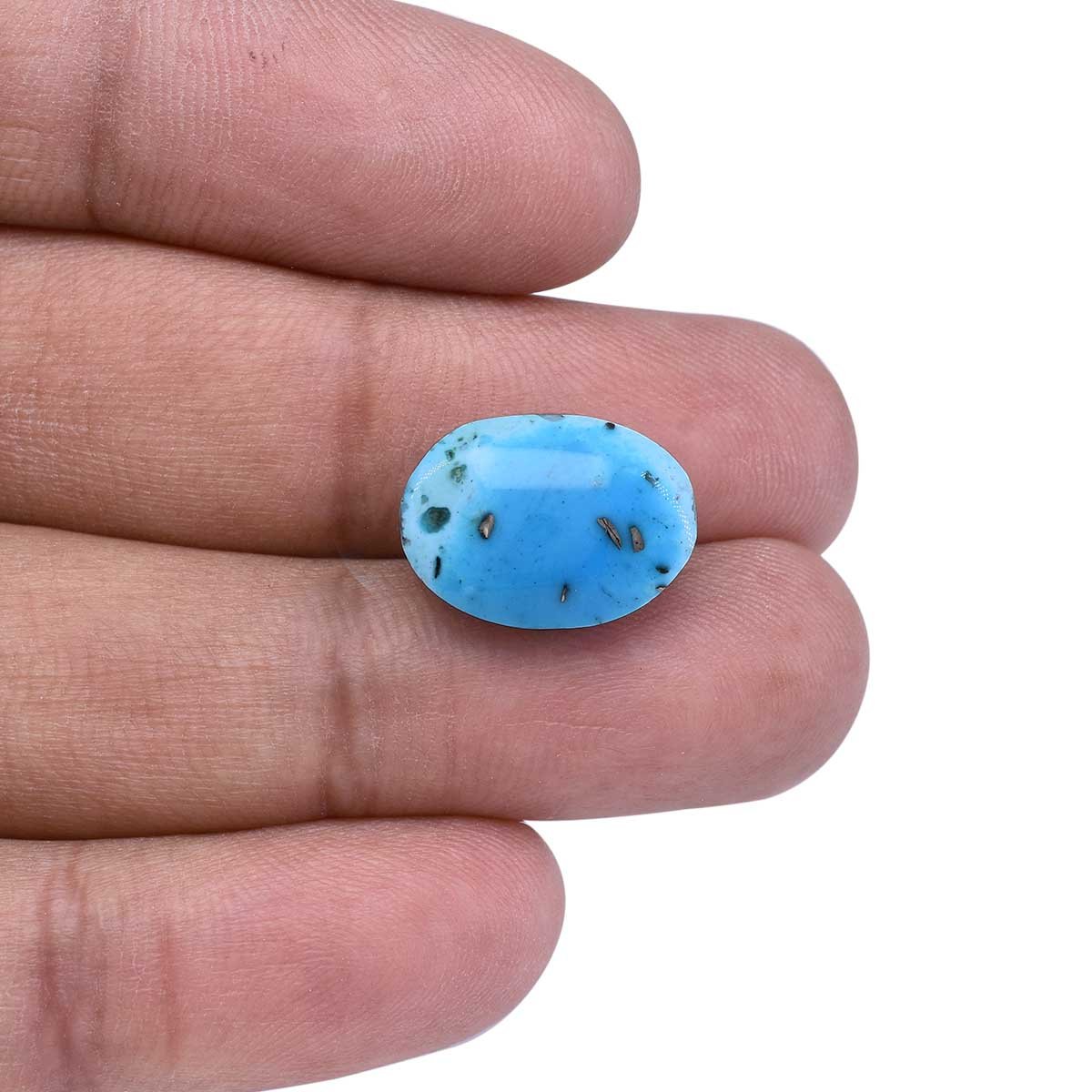 d0925-rg-fr-ir-55-5 16.16 carats Turquoise ( 17.96 ratti Firoza ) - Image 5