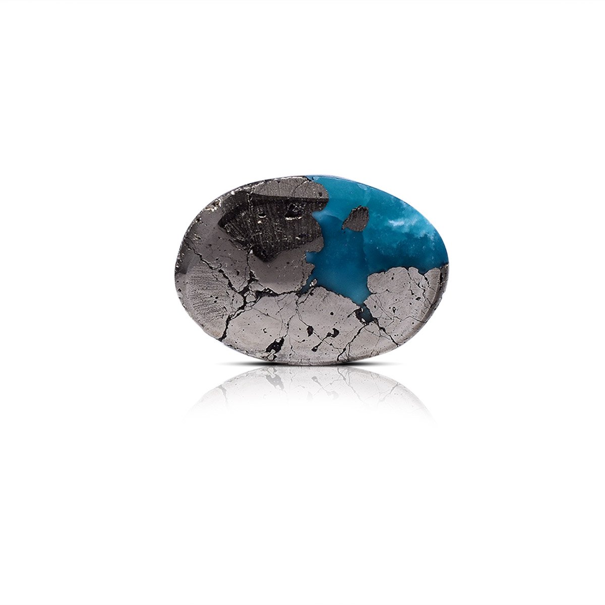 d0925-rg-fr-ir-68-2 6.49 carats Turquoise ( 7.21 ratti Firoza ) - Image 2