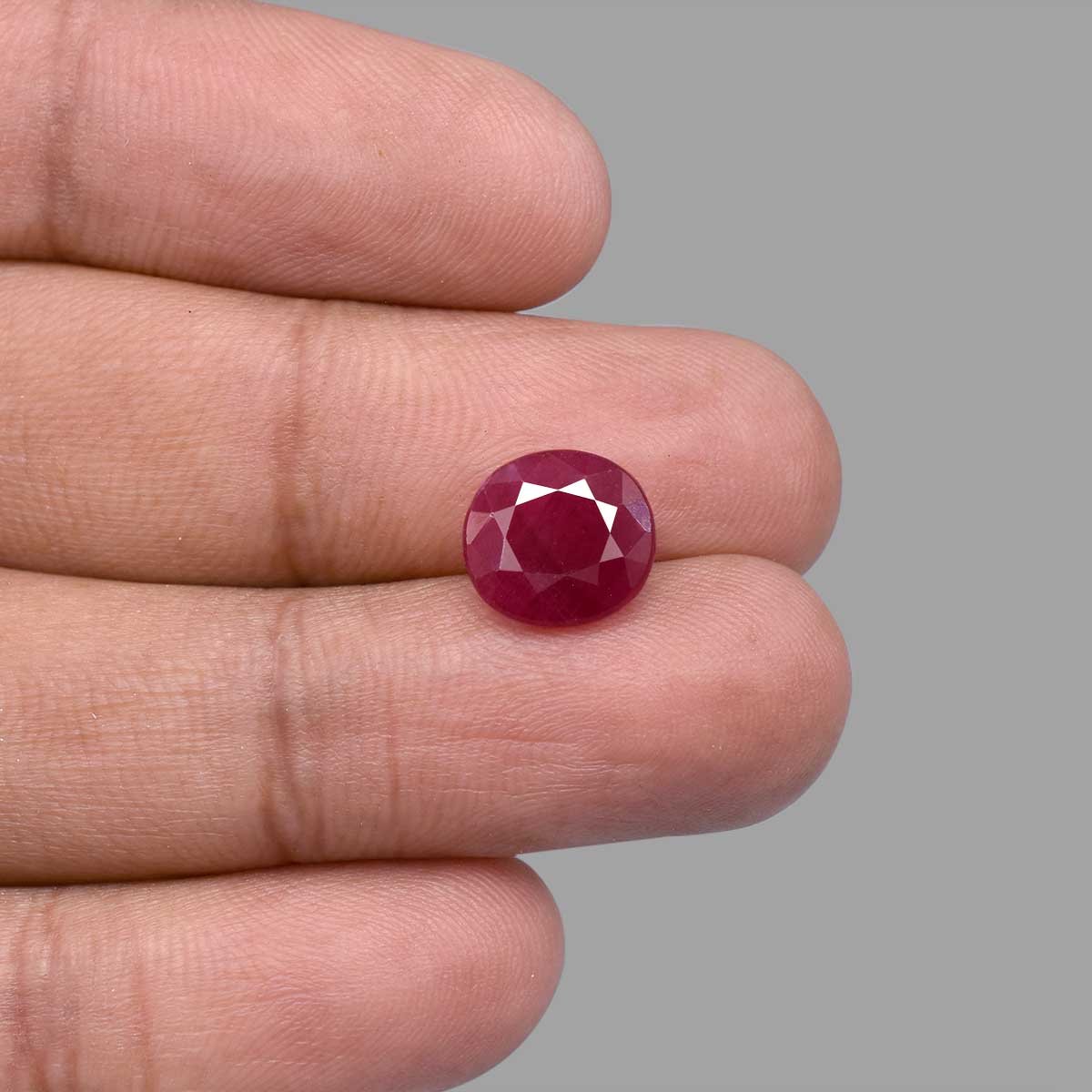 d0925-rg-ry-af-282-5 5.44 carats Ruby ( 6.04 ratti Manik ) - Image 5
