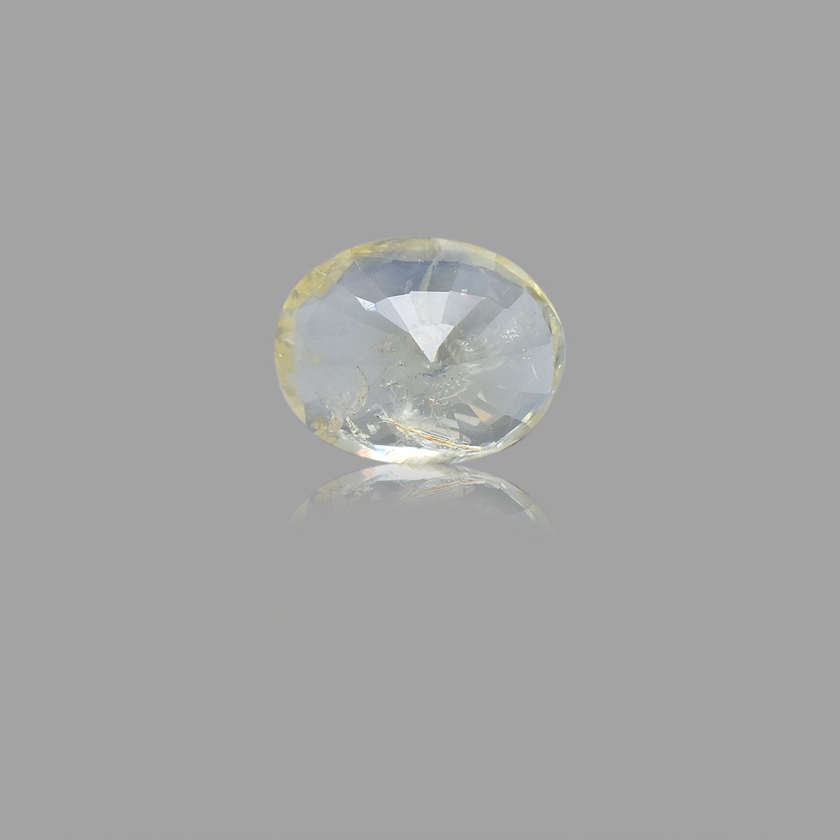 d0925-rgw-pitam-316-2 3.51 carats Bi-color Sapphire ( 3.9 ratti Pitambari Neelam ) - Image 2