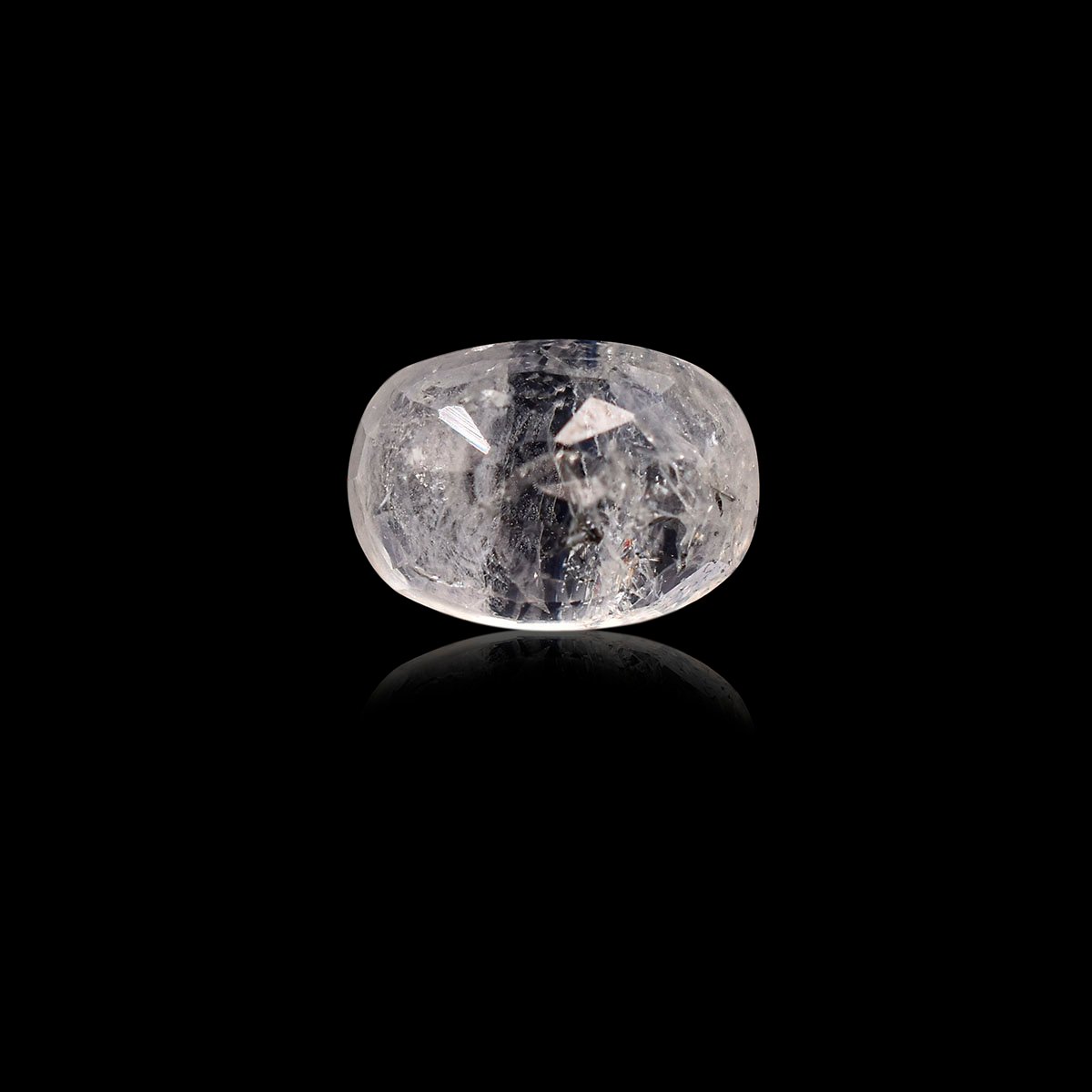 d0925-rgw-wpuk-494-2 7.45 carats White Sapphire ( 8.28 ratti Safed Pukhraj ) - Image 2