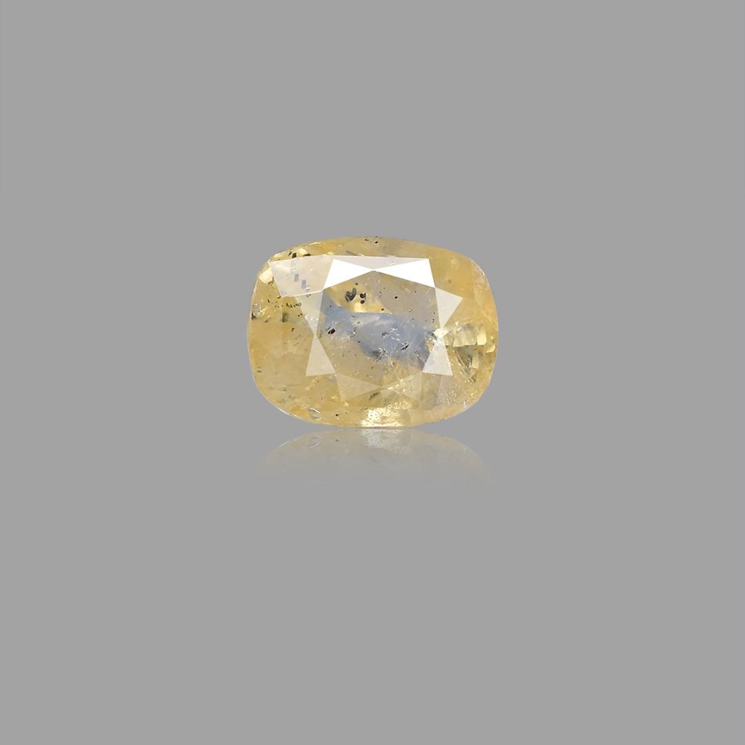 d1025-rgw-puk-717-1 5 carats Yellow Sapphire ( 5.56 ratti Pukhraj ) - Image 1