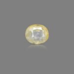 6.42 carats Yellow Sapphire ( 7.13 ratti Pukhraj )