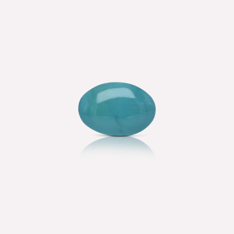 d1125-rg-fr-usa-87-1 12.44 carats Turquoise ( 13.82 ratti Firoza ) - Image 1