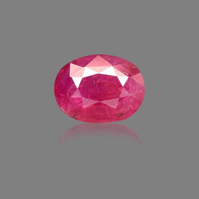 d1125-rg-ry-br-48-1 9.51 carats Ruby ( 10.57 ratti Manik ) - Image 1