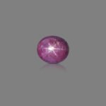 5.46 carats Star Ruby ( 6.07 ratti Surya Kant Manik )